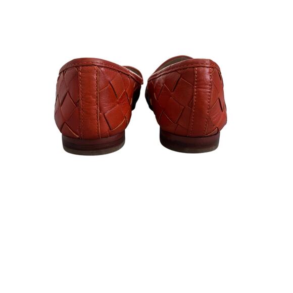 Sam Edelman Loraine Woven Flats Size 6.5 Anthropologie Loafers Slip-On Tan - Picture 3 of 7